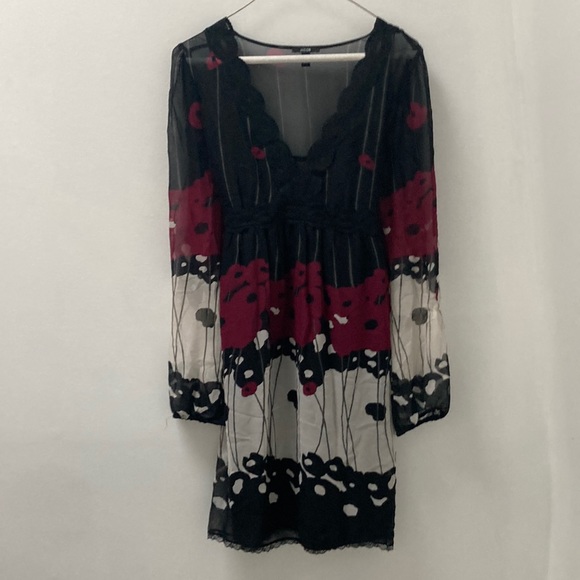 Jacob chiffon dress with slip - Picture 1 of 7